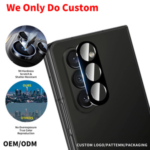 Protector de Lente de Cámara de Vidrio Templado Transparente a Prueba de Explosiones 9H con Logotipo Personalizado del Fabricante OEM para Samsung <span class=keywords><strong>Galaxy</strong></span> <span class=keywords><strong>Z</strong></span> Fold 7/<span class=keywords><strong>Flip</strong></span> 7 - Product Image 1