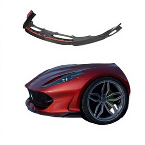 ชุดแต่งตัวถังคาร์บอนไฟเบอร์แห้งคุณภาพสูงสำหรับ Ferrari 812 Superfast GTS อัพเกรดชิ้นส่วนลิ้นหน้า ปี 2017  88769900  88770000  88770100 - Product Image 3