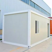 Maison conteneur modulaire préfabriquée en acier moderne Villa prête à vivre extensible et petite maison boutique