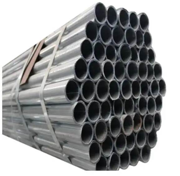 Consegna veloce ASTM A53 programma 40 2 1/2 pollici 4 pollici gi tubo di ferro 6 metri tubo tondo in acciaio pre-zincato a caldo