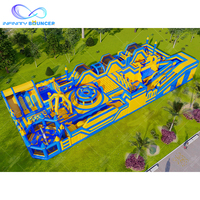 Aire de jeux gonflable à usage commercial Soft Play Kid Playground Jeux d'amusement Parcours d'obstacles Parc à thème gonflable