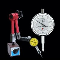 Indicador de Dial universal, soporte de base magnética, conjunto de indicador de prueba de Dial, herramientas de medición de indicador de dial de grabado de alta precisión