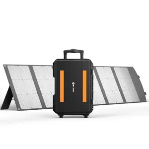 Trolley ergonomico portatile Power Station 1500W LifePo4 batteria per campeggio familiare e emergenza da viaggio per camper