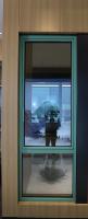 Ventanas de Aluminio con Aislamiento Térmico y Marco Delgado, Diseño de Esquinas Redondeadas para Oficina, Hogar, Villa, Restaurante