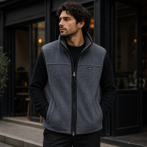 Veste décontractée pour homme à fermeture éclair intégrale, légère, respirante, coupe-vent, idéale pour les voyages d'hiver, la gym, la course à pied, le streetwear et le quotidien - Product Image 4