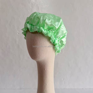 Bonnet de nuit <span class=keywords><strong>LUMI</strong></span> de luxe en satin pour femmes, anti-chute de cheveux, confortable, imperméable, réutilisable, personnalisable - Product Image 1