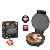 Appareil Électrique Domestique Multifonction 1200W à Commande Manuelle pour le Petit-Déjeuner : Machine à Œufs, Crème Glacée, Rouleaux de Printemps, Crêpière et Grille-Pain