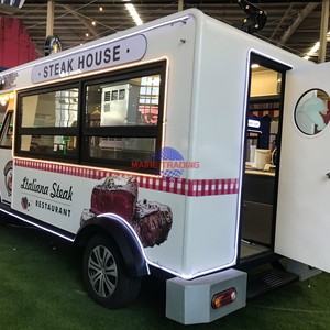 Catering Food Truck Fully Equipped Taco Trailers Mobile Kitchen Pizza Coffee Cart Ice Cream <b>BBQ</b> Food Truck Mobile Food Trailer - Product Image 4