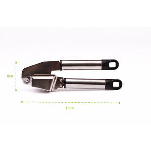 Stainless Steel Mincer and Crusher With Garlic Rocker and Peeler Set <b>Home</b> Kitchen Tools and <b>Gadgets</b> Stainless Steel Garlic Press - Product Image 2