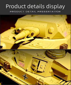 Allemand IV F Type 1/16 Modè<span class=keywords><strong>le</strong></span> militaire de char <span class=keywords><strong>moyen</strong></span> télécommandé Jouet pour enfants et hommes - Product Image 4
