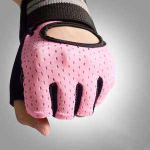 <span class=keywords><strong>Guantes</strong></span> de <span class=keywords><strong>Ciclismo</strong></span> Profesionales para Hombre/Mujer, Medios Dedos/Sin Dedos, para Bicicleta de Montaña, <span class=keywords><strong>Carretera</strong></span> y Carreras - Product Image 6