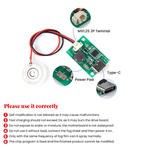 Phun cao sương mù nặng khối lượng atomization ổ đĩa bảng mạch DLY độ ẩm atomization mô-đun - Product Image 5