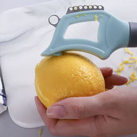 Utensilios de Cocina y Hogar, Pelador de Cítricos Manual de Acero Inoxidable para Naranjas y Limones