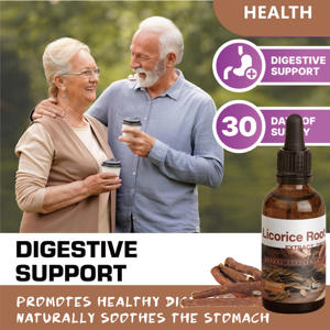 Olio fluido di radice di liquirizia 98% di elevata purezza 1kg di supporto antinfiammatorio e digestivo certificato Halal/GMP - Product Image 5