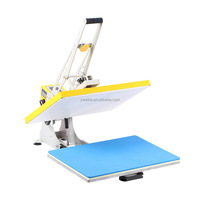 Nouvelle presse à chaud électrique semi-automatique magnétique de grande taille 16x24 pour le transfert par sublimation, impression de t-shirts et de maillots