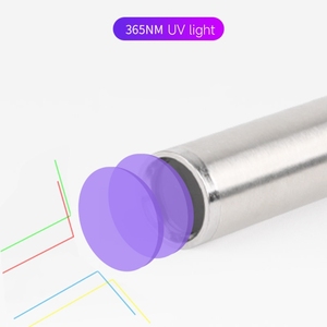 ब्लैक फिल्टर लेंस usb रिचार्जेबल 365nm uv फ्लैशलाइट काले प्रकाश 3w उच्च शक्ति पोर्टेबल यूवी पेलाईट पिटर