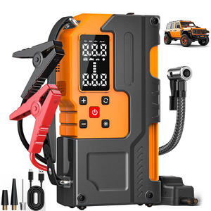 Portable 1000A 12V Lithium <strong>Battery</strong> Car Jump Starter 120W 150PSI Air Compressor Power Bank <strong>Booster</strong> Pack - Product Image 6