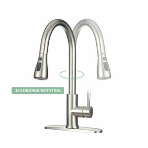 Смеситель кухонный с вытяжным опрыскивателем - Product Image 5