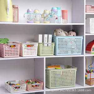 Cestino portaoggetti in plastica PP portatile, colorato, personalizzabile, di alta qualità, organizer da scrivania, contenitore per <span class=keywords><strong>giocattoli</strong></span> e articoli vari per l'asilo. - Product Image 5