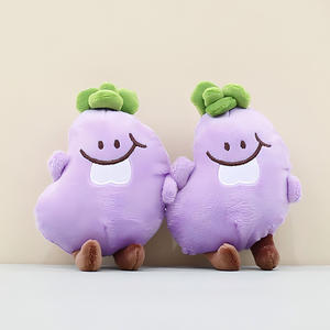 Оптовая продажа, милые баклажаны, Горькая тыква, мягкие овощные игрушки, супер мягкие нейлоновые брелки, кулон, продвижение, супер мягкий нейлон - Product Image 1