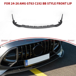 สำหรับ Mercedes AMG GT63 C192 ชุดแต่งคาร์บอนไฟเบอร์แท้แบบ Pre-Preg สำหรับกันชนหน้าทรง BB สไตล์ Splitter Chin Spoiler Aero ขายส่ง - Product Image 2