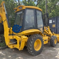 Chargeuses-pelleteuses CAT 420F d'occasion en bon état, chargeuse sur pneus CAT 420F à vendre, pelleteuse originale