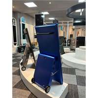 Pantallas de señal digital portátiles a todo color de 43 pulgadas con pantallas móviles destacadas de batería para quiosco LCD impermeable al aire libre al por menor