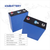 Sel Baterai CATL 3.2V 280Ah LiFePO4 6000-Cycle 896Wh untuk Penyimpanan Energi Surya, RV, Golf Cart, EV, UPS 12V/24V/48V