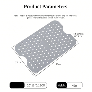 Tapete de Silicona de Grado Alimenticio para Hornear, Accesorio Especial para Freidora de Aire, Tapete Resistente al Calor y Anti-Quemaduras para Hornear a Altas Temperaturas - Product Image 2