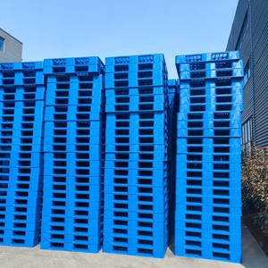 Khay nhựa chịu lực Lingyue 1000x1000mm, nhựa HDPE, 4 hướng vào, mặt đơn, dùng cho vận chuyển hàng hóa - Product Image 1