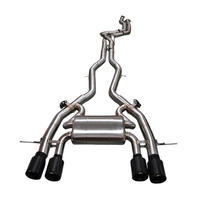 KOASTAR Échappement Catback à 4 sorties avec support, longueur égale, imprimé en 3D, 76 mm, pour BMW G80 G81 M3 G82 G83 M4 S58 3.0T