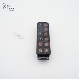 21Q4-22181 Ensemble de commutateurs pour panneau de commande d'essuie-glace et de phare pour R150W-9 R215-9 R220-9 R320-9 pour pièces d'excavatrice - Product Image 2