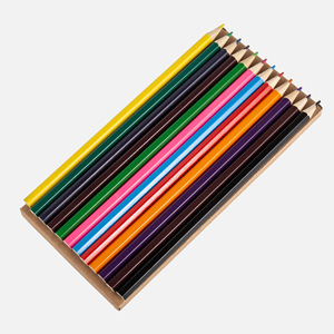 Paquete al por mayor de lápices de colores en caja de madera, con múltiples opciones de colores y cajas de conteo, ideal para reabastecimiento en papelerías. - Product Image 5