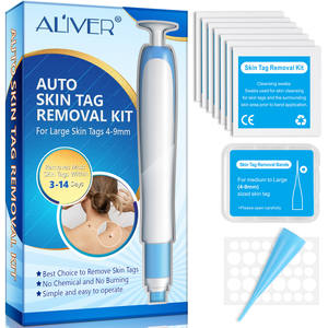 ALIVER-Kit de eliminación de verrugas de piel, herramientas seguras, tratamiento de reparación de media a grande, bolígrafo eliminador de verrugas de piel suave - Product Image 3