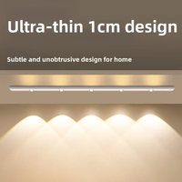 En gros Rechargeable Dimmable Motion Sensor Cabinet Lights Design moderne Ombre Direction pour la maison Salon Cuisine Escaliers