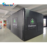 Écran de projection personnalisé golf sim bay pratique de golf cage d'oscillation boîtier de simulateur de golf gonflable