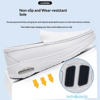 Nouvelles Chaussures d'Infirmier pour Hommes avec Coussin d'Air, Confortables, Semelles Souples Anti-Fatigue, Modèle à Enfiler, Solides, Antidérapantes, Respirantes, Durables, pour Hôpital
