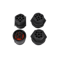 Conector J1939 9P macho a hembra de 9 pines con arnés de enchufe Molex de 10 pines Y Cable para lector de código