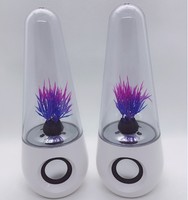 Veilleuse LED mini stéréo danse haut-parleur de fontaine d'eau