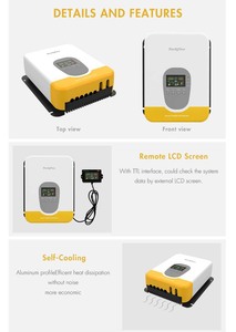 Bán Sỉ Bộ Điều Khiển Sạc Năng Lượng Mặt Trời Bộ Điều Chỉnh Tấm Năng Lượng Mặt Trời MPPT 20A 30A 40A <span class=keywords><strong>60A</strong></span> Bộ Điều Khiển Sạc Pin 48V 24V 12V 60/40 Amp - Product Image 4