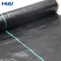 Gros UV Protection rouleau noir en plastique paillis film à effet de serre plantation désherbage contrôle tapis