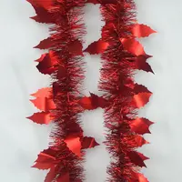Блестящая гирлянда из мишуры, Рождественское украшение 2 м, качественная мишура, оптовая продажа от производителя