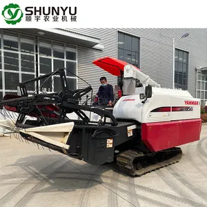 used AW85G rice combine harvester with low price