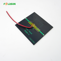 Panel Surya Mono Efisiensi Tinggi Epoxy Kustom Langsung dari Pabrik, Tahan Air IP67, OEM ODM, Sel Surya Mini Efisiensi 22,7%