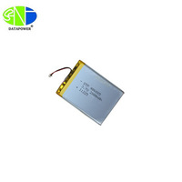 Batteries au lithium-ion rechargeables industrielles OEM 406885 3.7V 2P1S 2800mAh pour enceinte Bluetooth