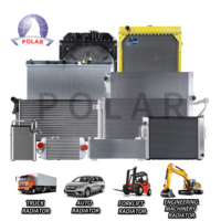 Radiateurs de voiture en aluminium en gros pour Citroën C5 I / Peugeot 406 407, réservoir de radiateur en plastique 63705A 133063 1330A0 1330R1 96326044