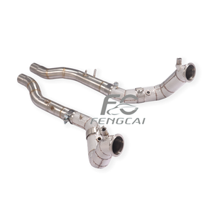 Colectores de escape deportivos de alto flujo para Ferrari <span class=keywords><strong>Roma</strong></span> V8 3.9T 2020+ - Mejora de tubo de escape para coches de carreras de alto rendimiento - Product Image 6