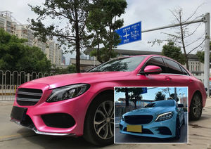 1.52*17m autorigenerante <span class=keywords><strong>principessa</strong></span> rosa vinile avvolgente pellicola auto/auto/veicolo avvolgente pellicola adesivi in vinile - Product Image 2