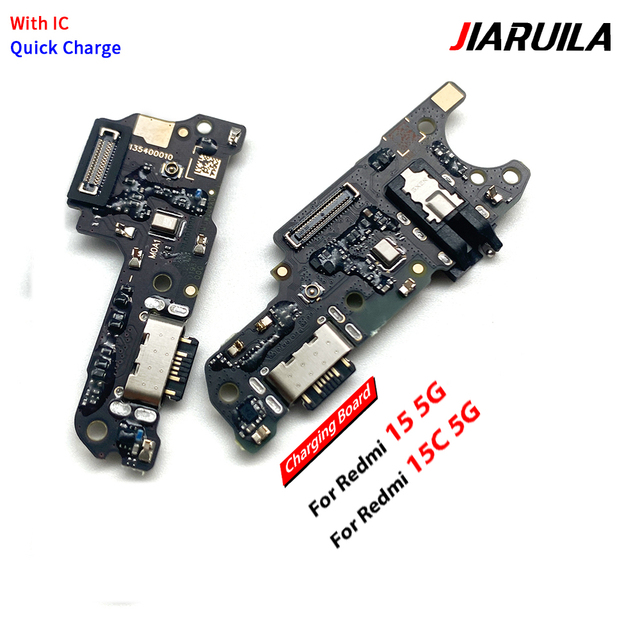 Wholesale Charging Port for Redmi 15 15C 5G 4G Charger Dock Charging Port Connector Phone Accessories Mobile Phone Flex Cables