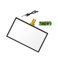 Panel Táctil Capacitivo de 27 Pulgadas con Resolución de 4096x4096 e Interfaz USB I2C para Sistemas Integrados